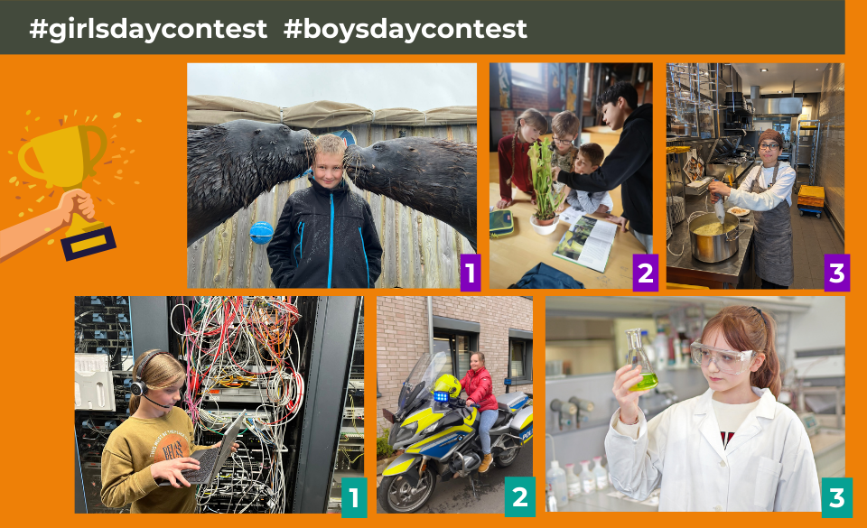 Grafik zum Girls'Day- und Boys'Day-Contest