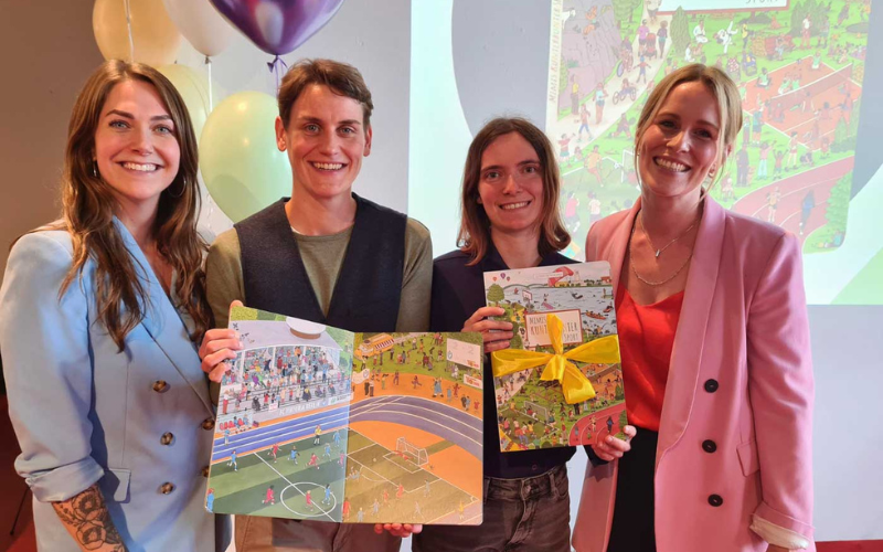 Präsentation des diversitätssensiblen Wimmelbuchs