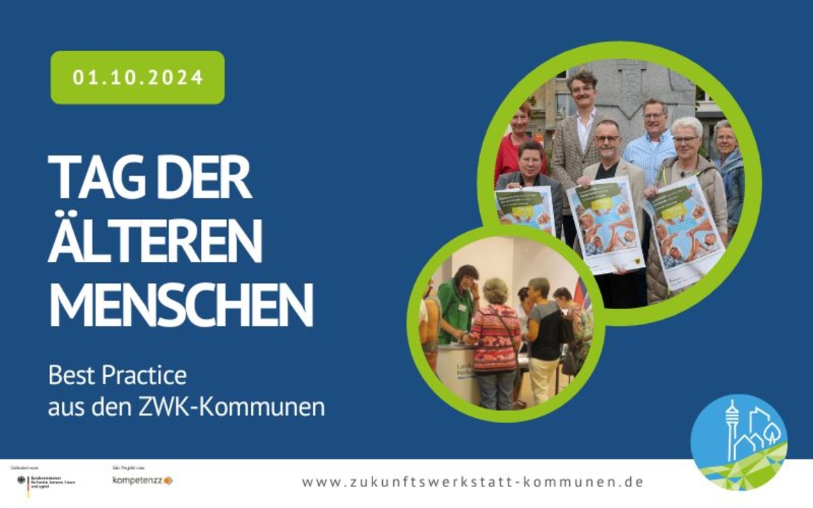 Tag der älteren Menschen: Best Practice aus den ZWK-Kommunen