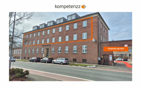 Au&szlig;enansicht der Gesch&auml;ftsstelle von kompetenzz